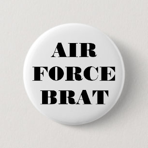 Button Air Force Brat