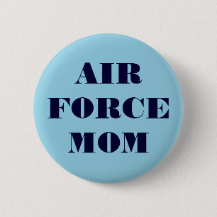 Button Air Force Mum