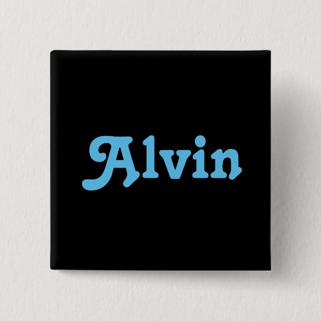 Button Alvin (Front)