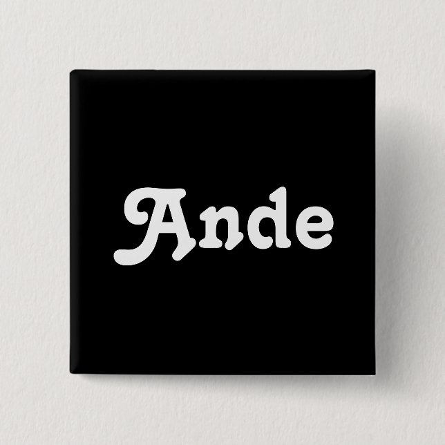 Button Ande (Front)