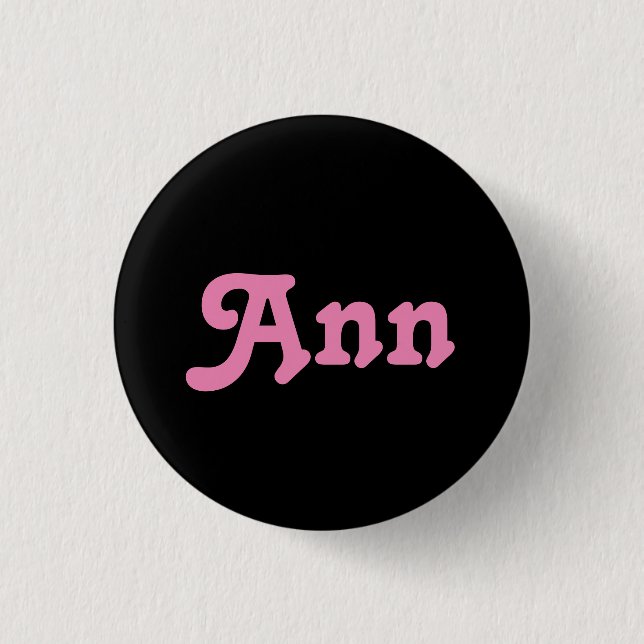 Button Ann (Front)