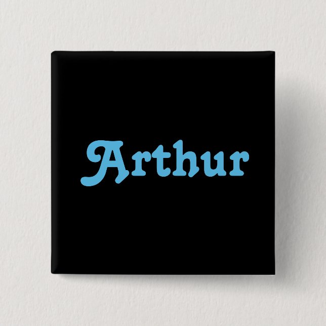 Button Arthur (Front)