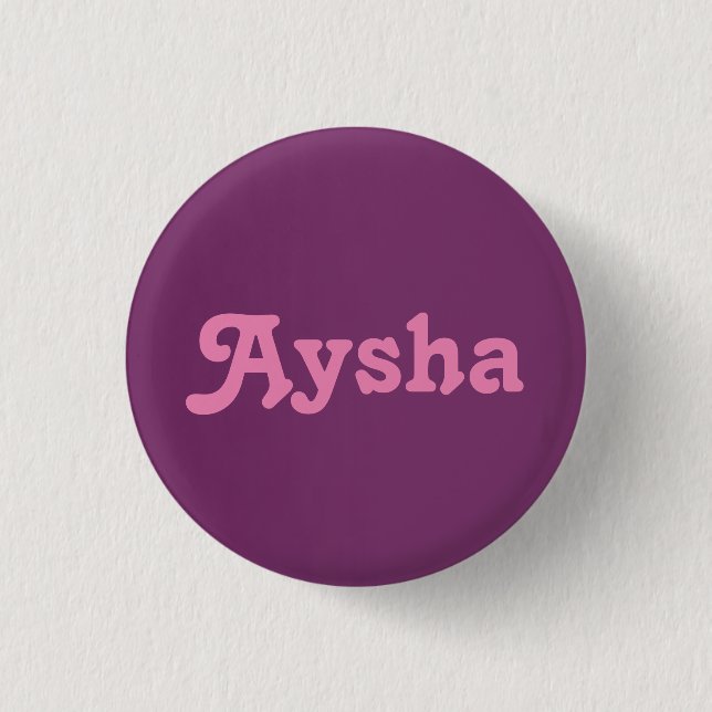 Button Aysha (Front)