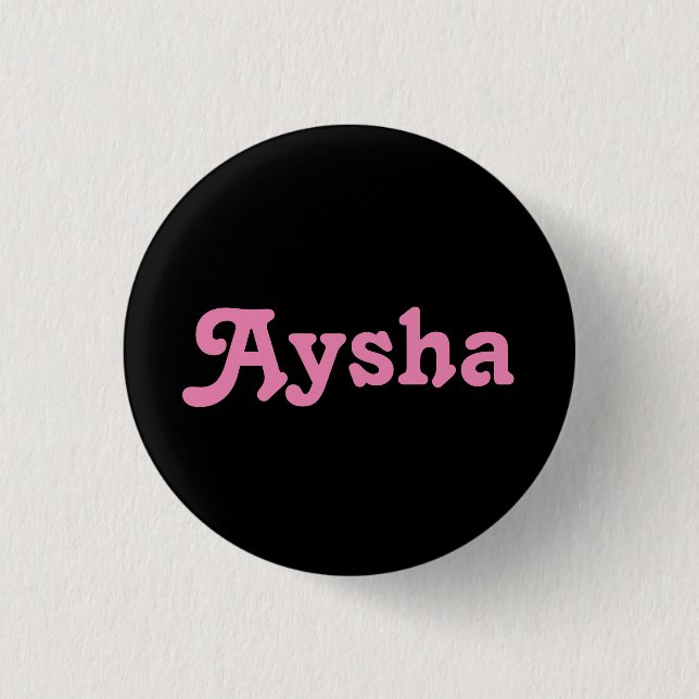Button Aysha (Front)