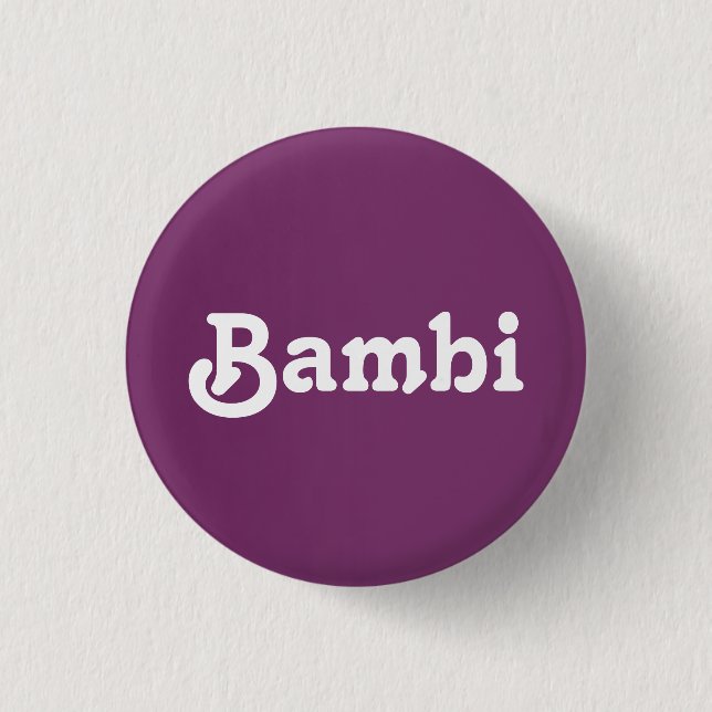 Button Bambi (Front)