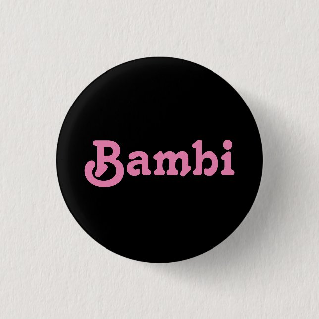 Button Bambi (Front)
