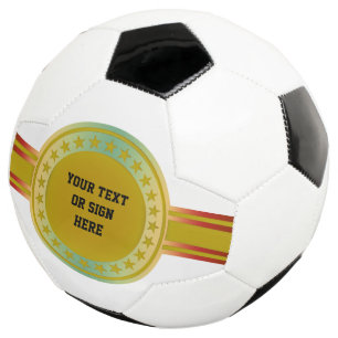 Button / Banner - Stars gold coloured + your ideas Football