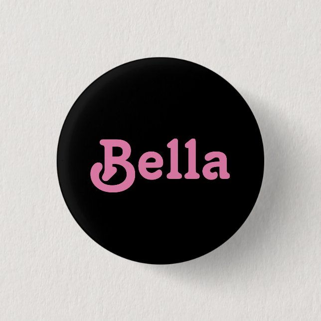 Button Bella (Front)