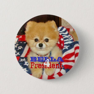 Button - Bella for President