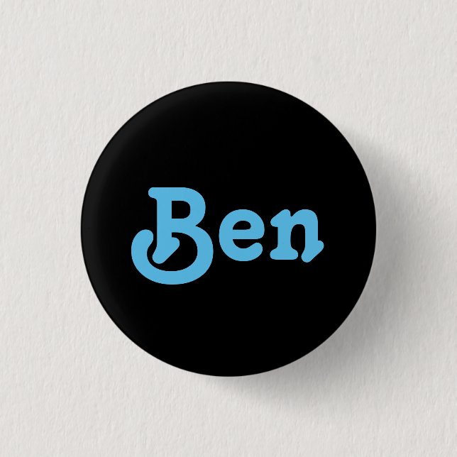 Button Ben (Front)