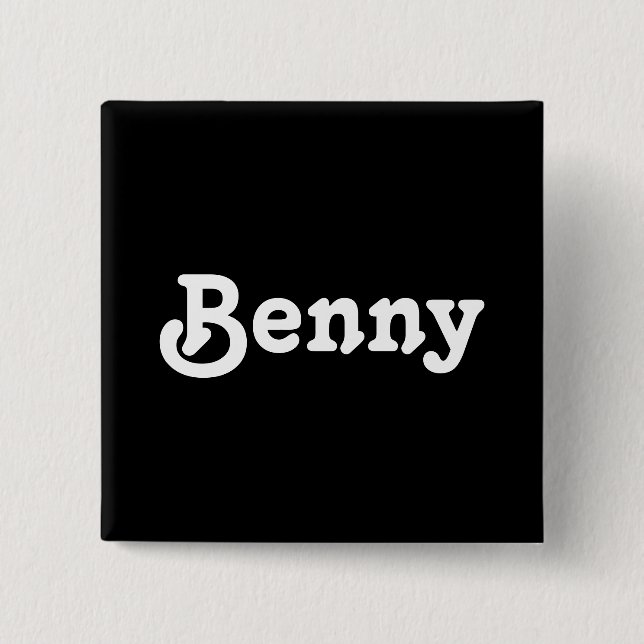 Button Benny (Front)