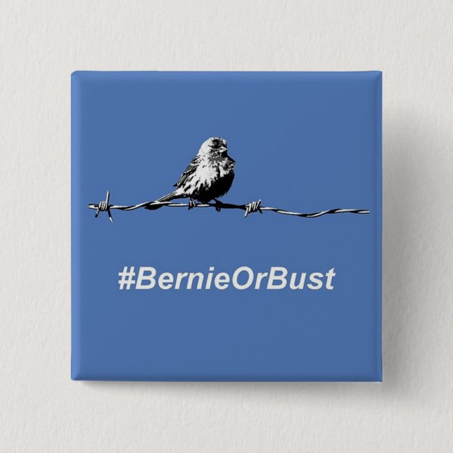 Button Bernie Or Bust (Front)