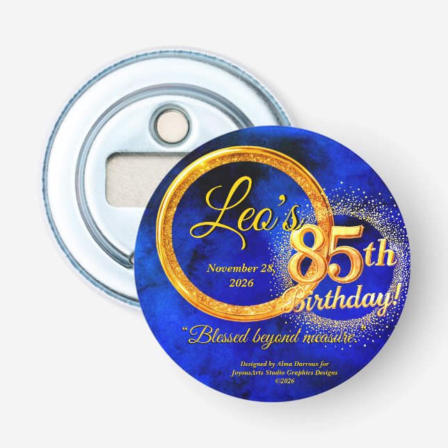 Button Bottle Opener (Front)