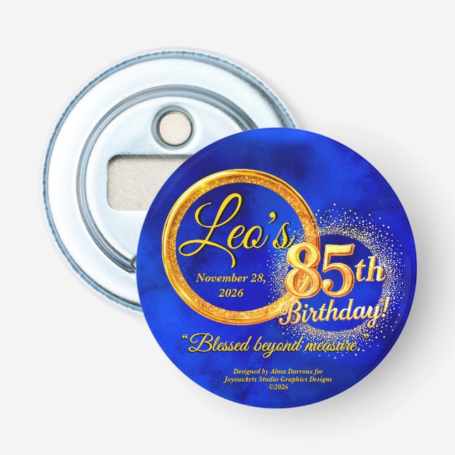 Button Bottle Opener (Front)