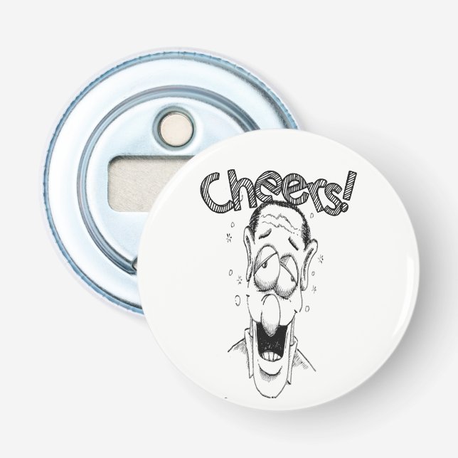 Button  Bottle Opener (Front)