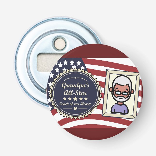 Button Bottle Opener (Front)