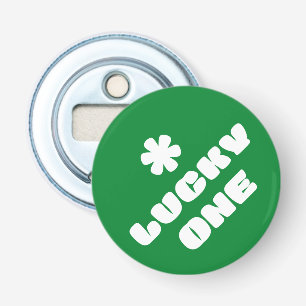 Button Bottle Opener Lucky One