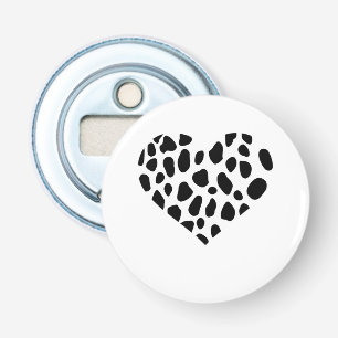 Button Bottle Opener with magnet