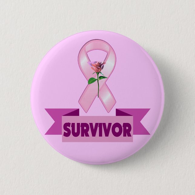 Button - Breast Cancer Survivor (Front)