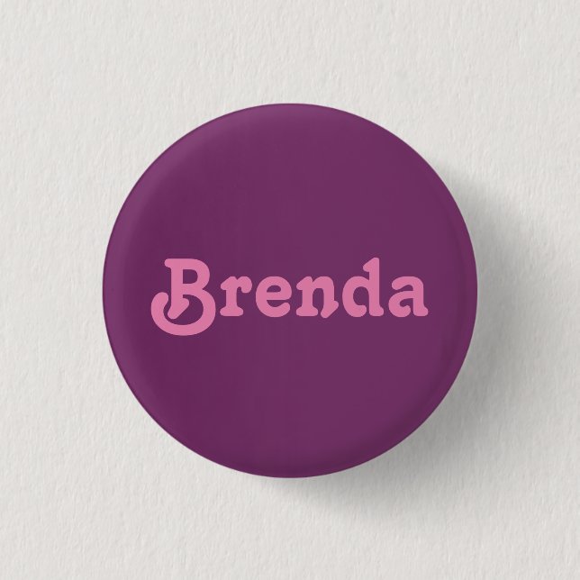 Button Brenda (Front)