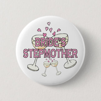 Button: Bride's Stepmother 6 Cm Round Badge