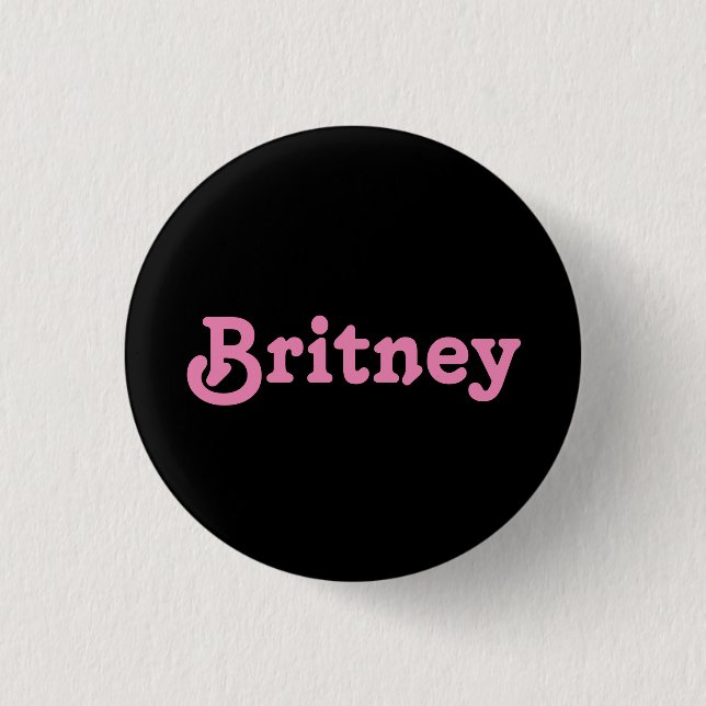 Button Britney (Front)