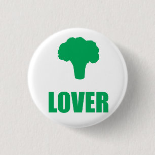 Button “Broccoli Lover "