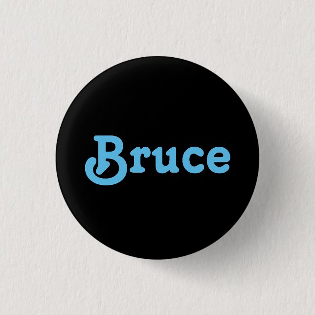 Button Bruce (Front)