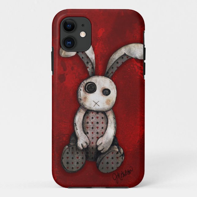 Button Bunny Case-Mate iPhone Case (Back)