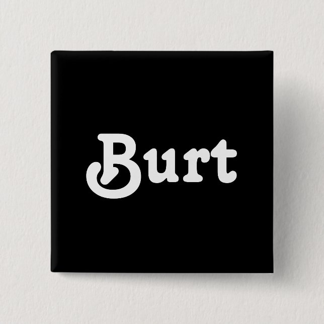 Button Burt (Front)