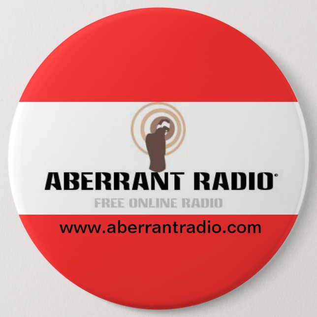 Button, button, who's got the button? 6 cm round badge (Front)