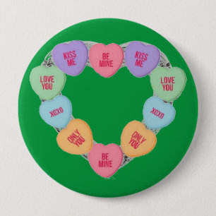 Button Candy Love Hearts
