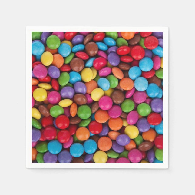 Button Candy Napkin (Front)