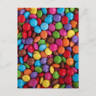 Button Candy Postcard