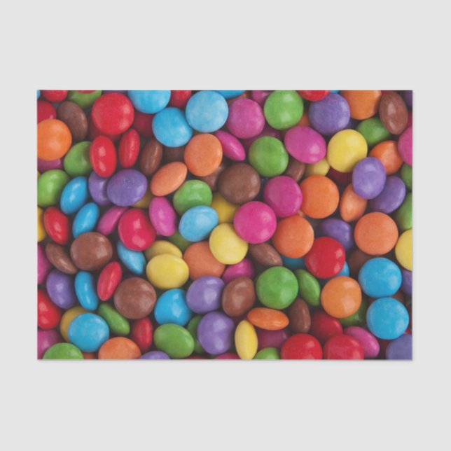 Button Candy tissue paper (Front)