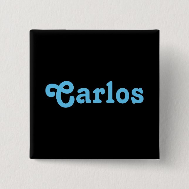 Button Carlos (Front)