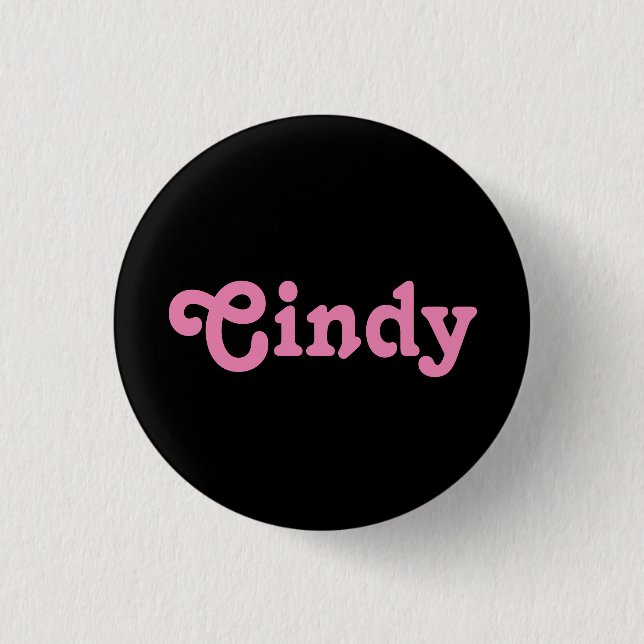Button Cindy (Front)