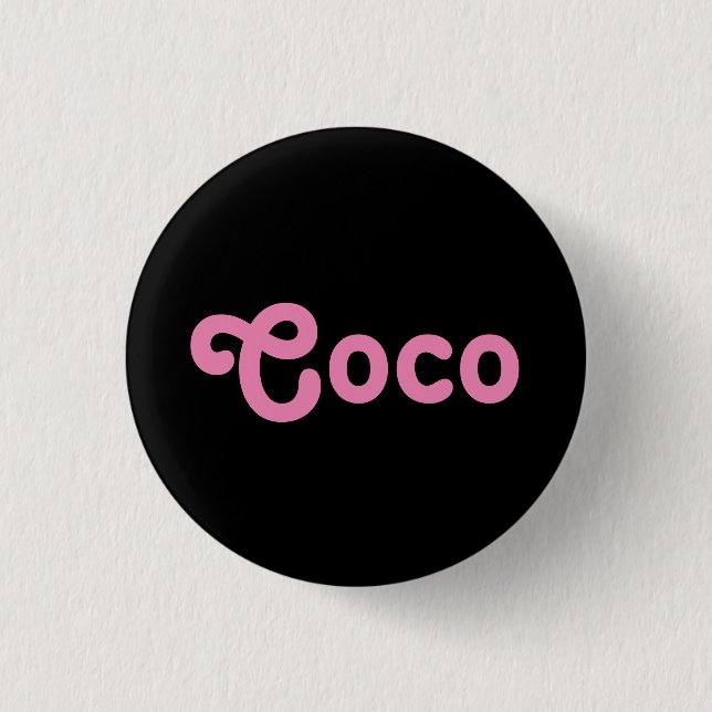 Button Coco (Front)
