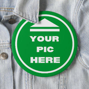 Button Colossal 6 Inch - Add Your Image 