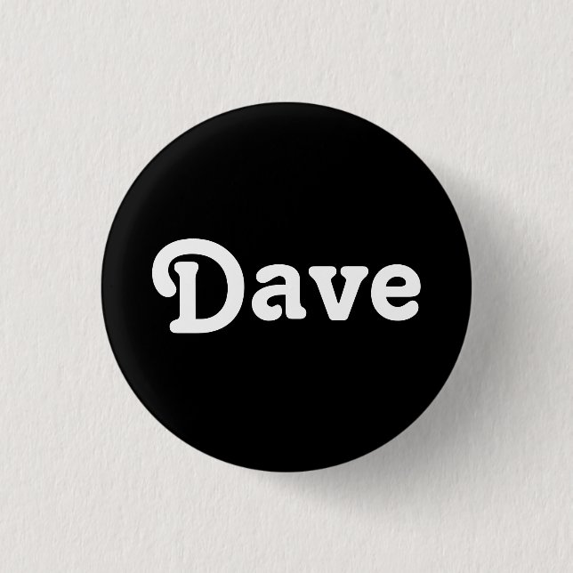 Button Dave (Front)