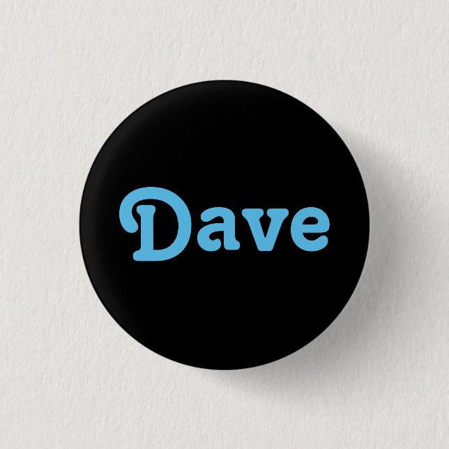 Button Dave (Front)