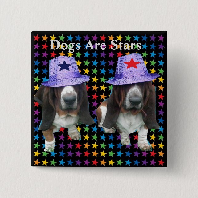 Button Dogs Are Stars (Front)