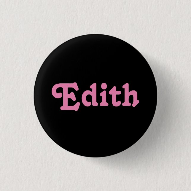 Button Edith (Front)