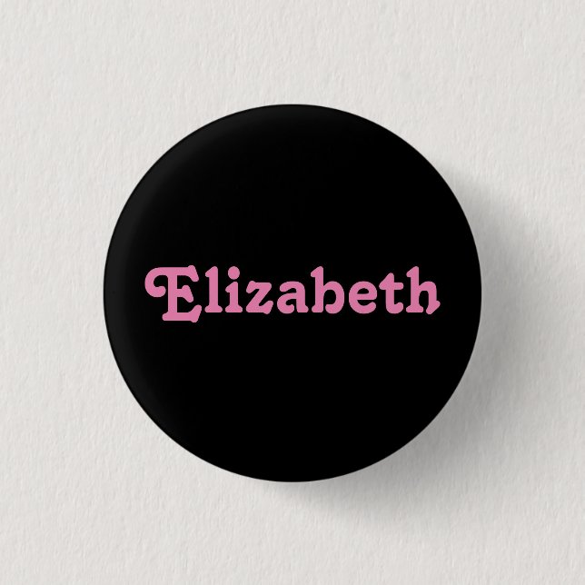 Button Elizabeth (Front)