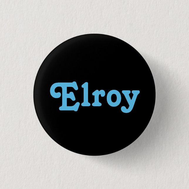 Button Elroy (Front)