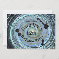 Button Eyes & Skeleton Key Other World Party