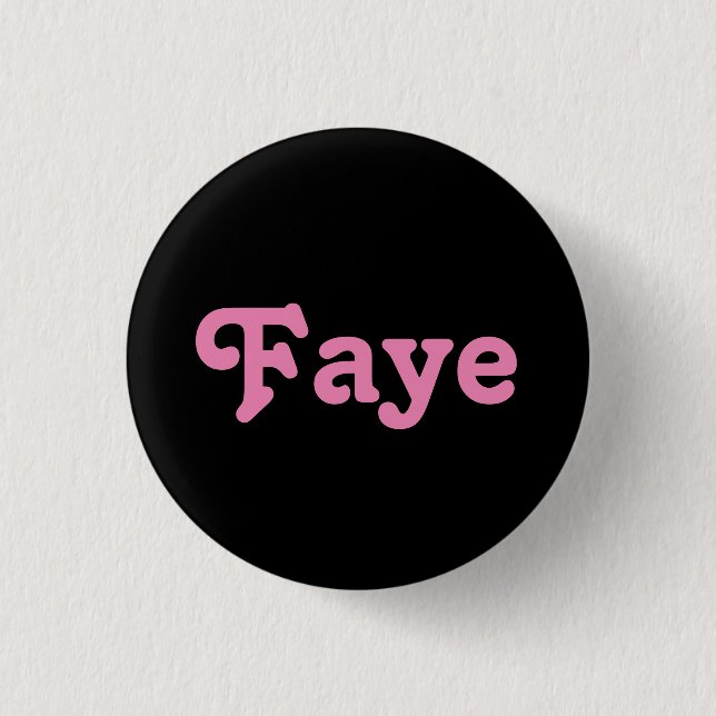 Button Faye (Front)