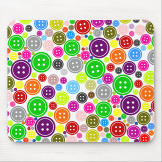 Button Fever! Mouse Mat