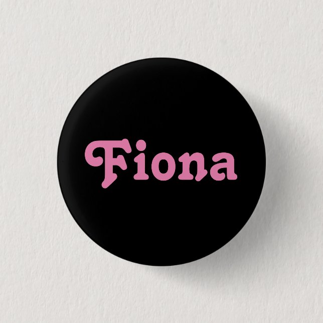 Button Fiona (Front)