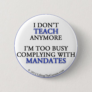 Button for frustrated teachers!